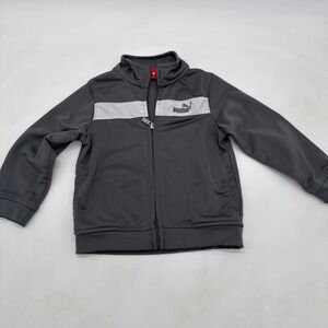 Baby Boys Puma Full Zip Track Jacket 18 Months Gray